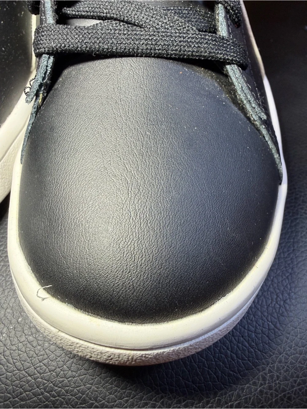 Puma Black Sneakers with White Formstrip